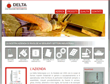 Tablet Screenshot of deltasiderurgica.com